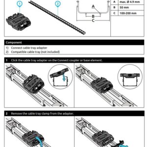 Enstall | Connect | Adattatore per condotto portacavi