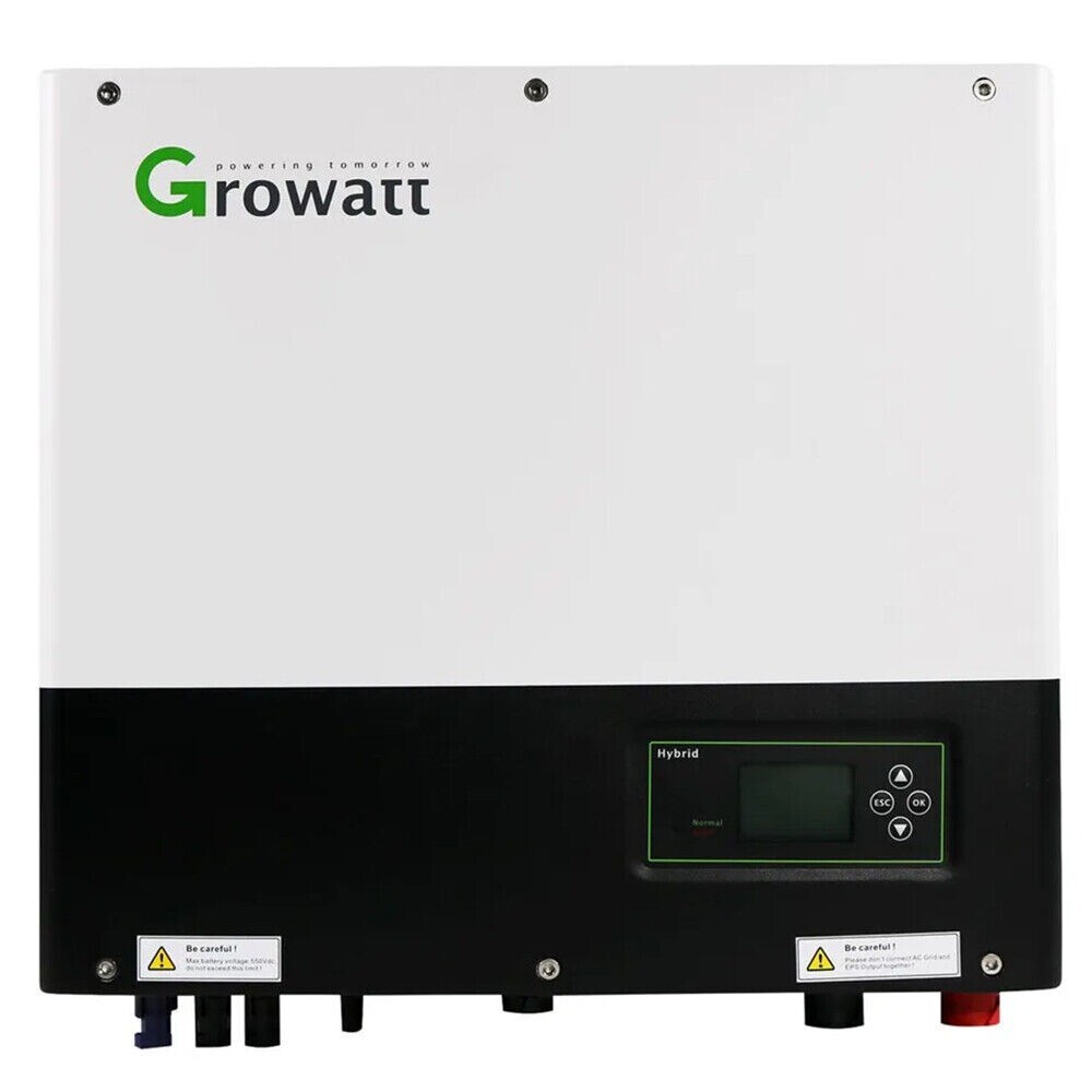 Inverter Ibrido di Connessione Rete Growatt SPH 10000 TL3-BH-UP 10KW CEI 0-21 - immagine 2