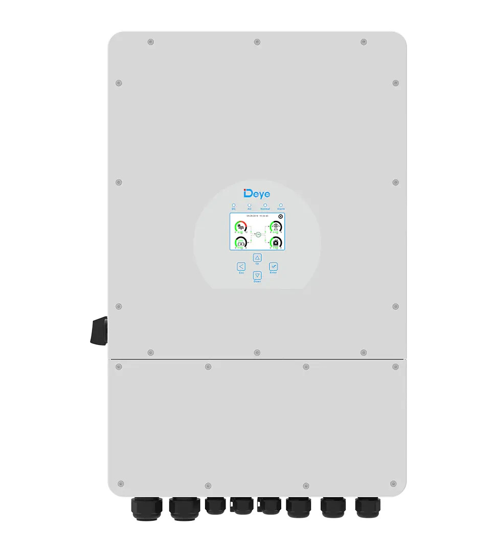 V-TAC Inverter ibrido Deye SUN-8K-SG05LP1-EU-AM2-P – Monofase - Basso voltaggio
