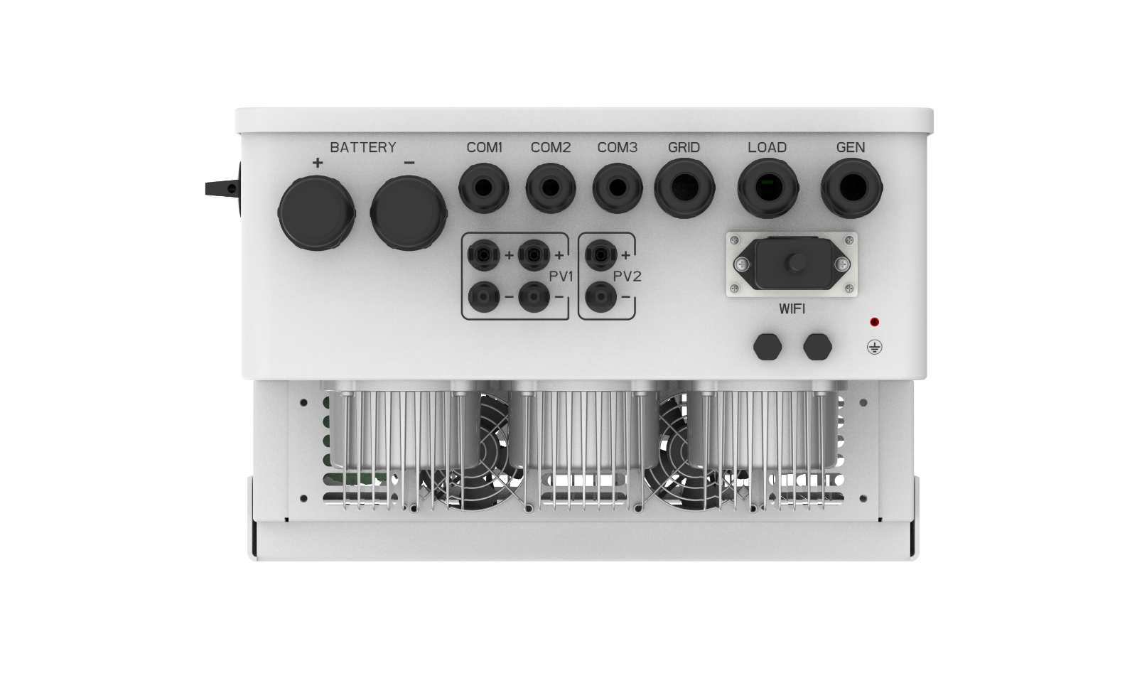 V-TAC Inverter trifase Ibrido Deye SUN-10K-SG04LP3 10 kW On Grid off CEI-021 - immagine 2
